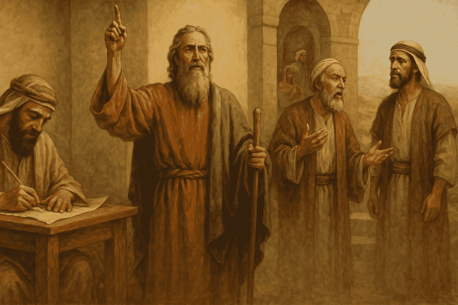 Men in the Bible --Their Leadership
