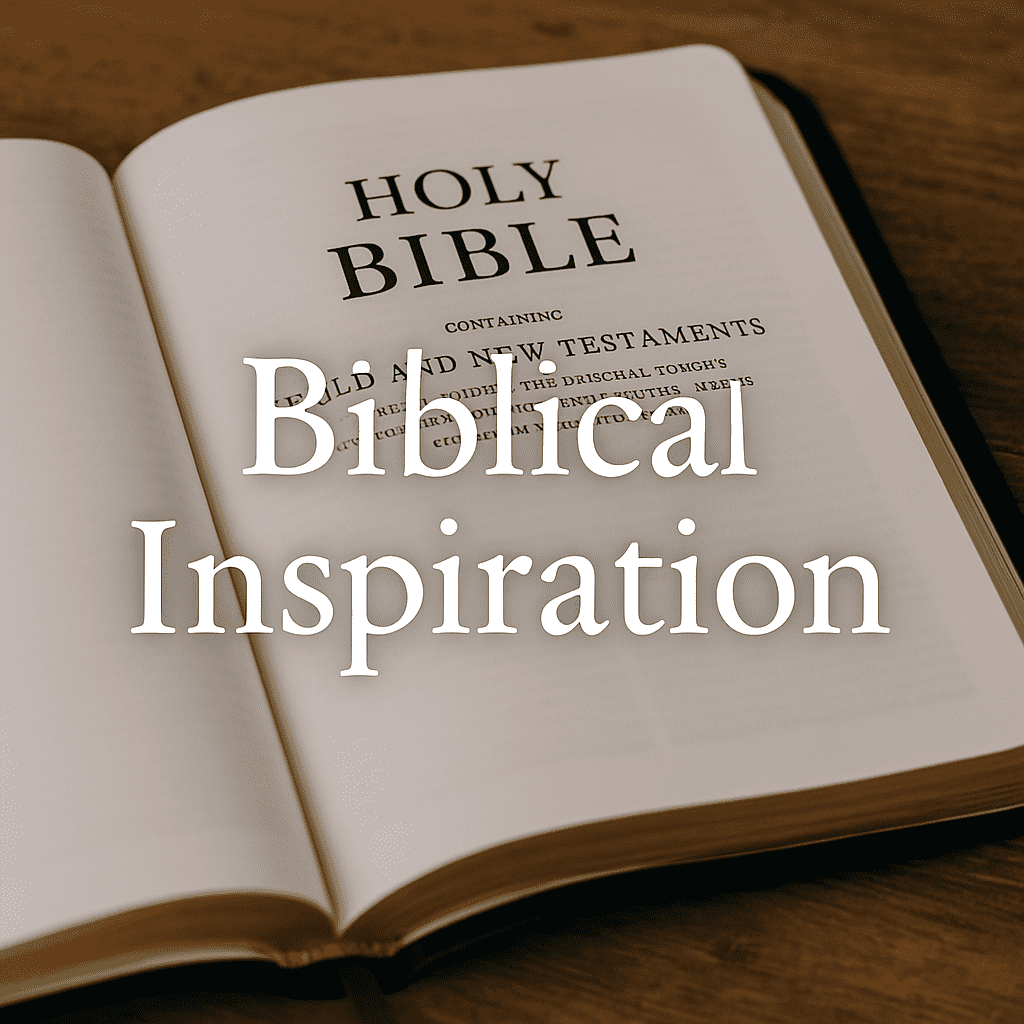 BIBLICAL INSPIRATION