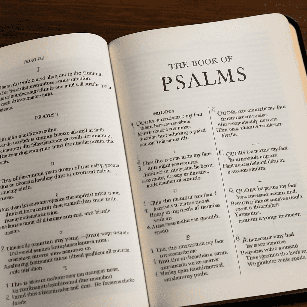 book of psalms