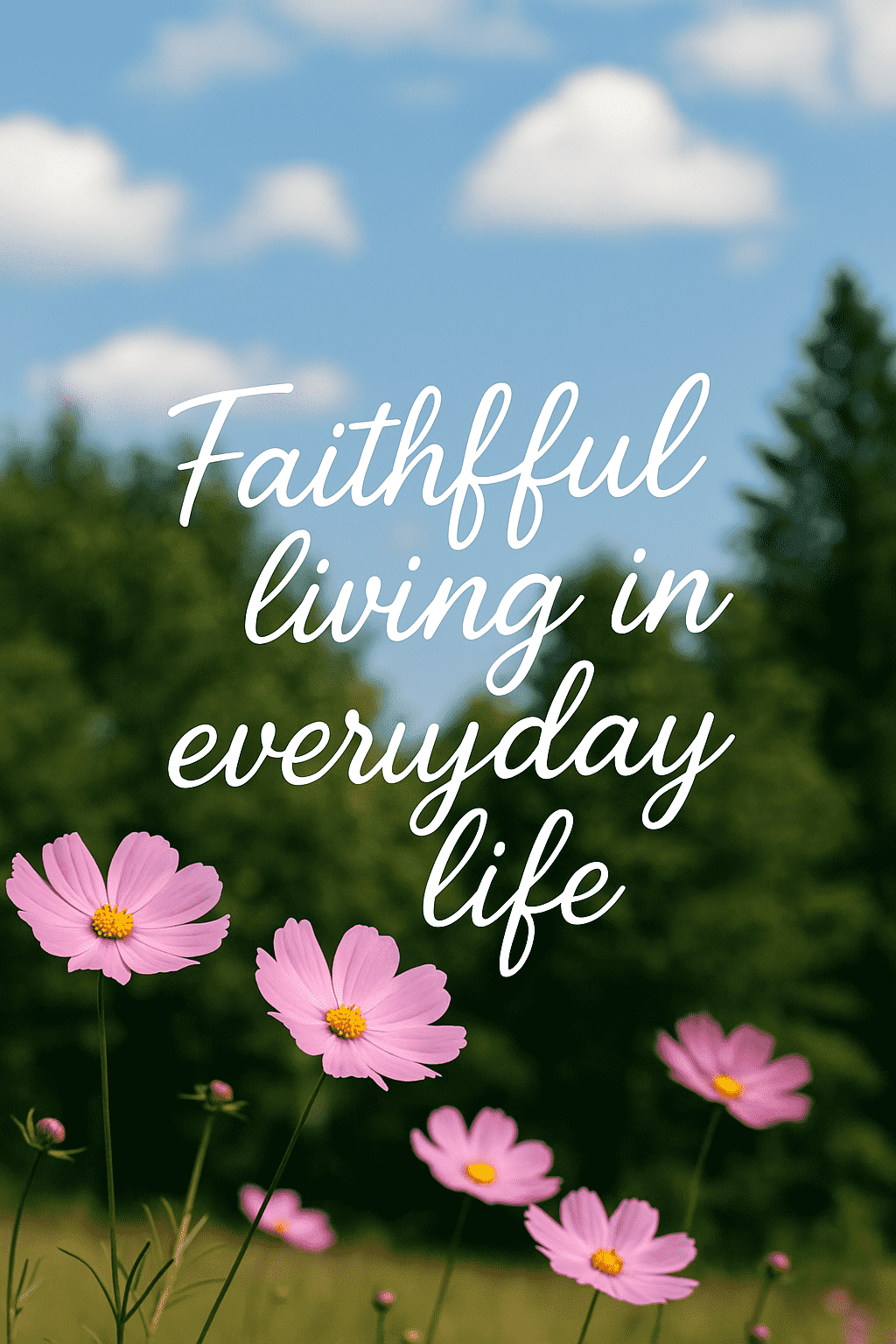 Faithful living in everyday life 77