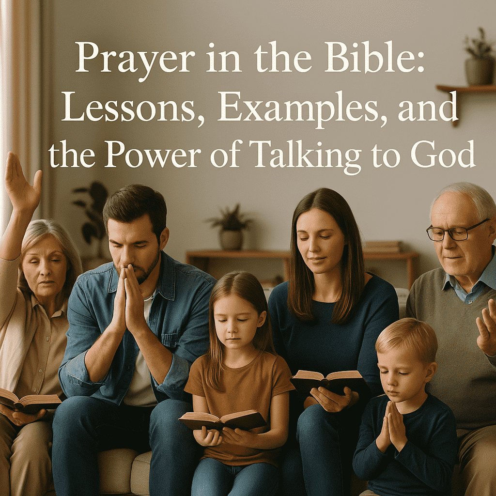 Prayer in the Bible Lessons88