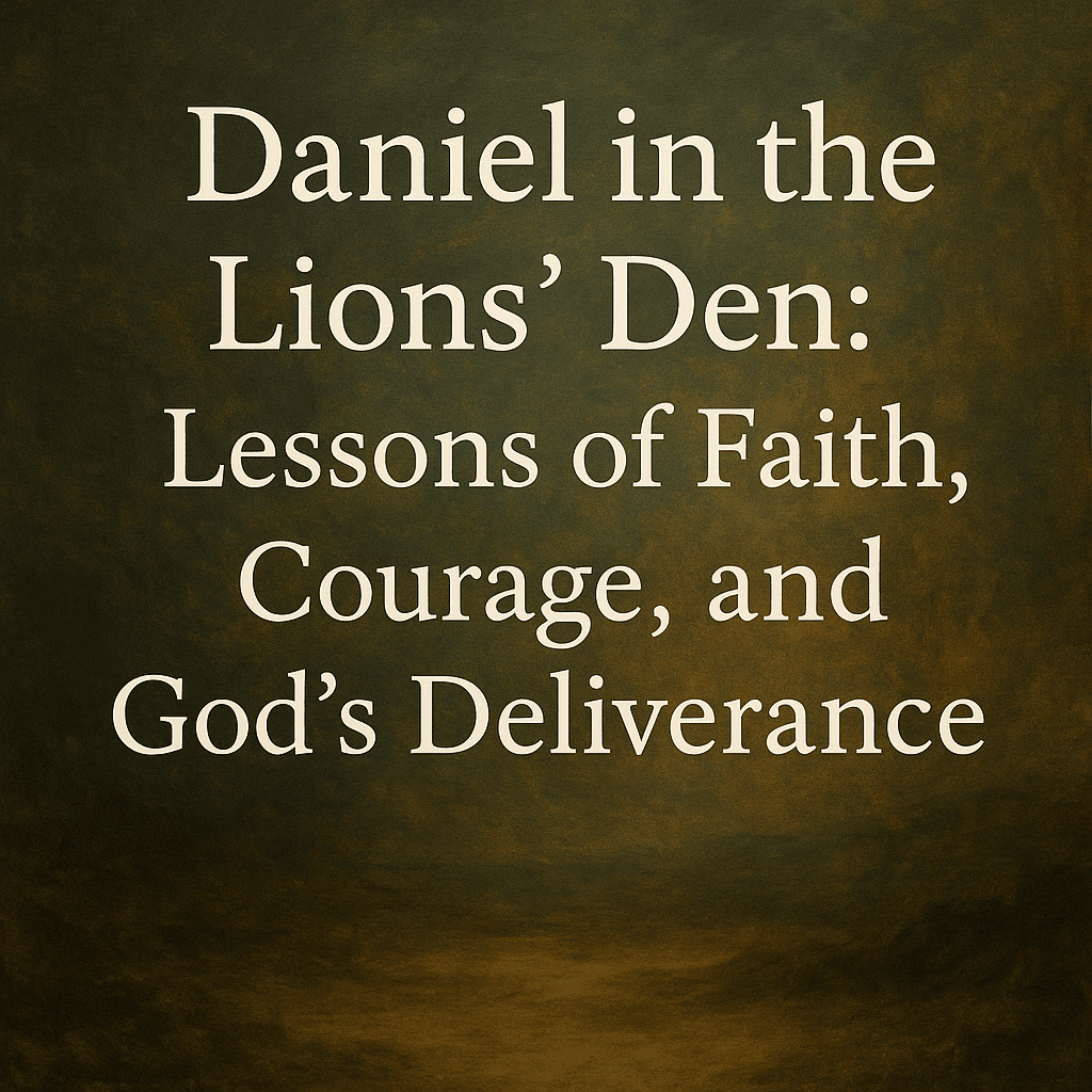 Daniel in the Lion's Den780