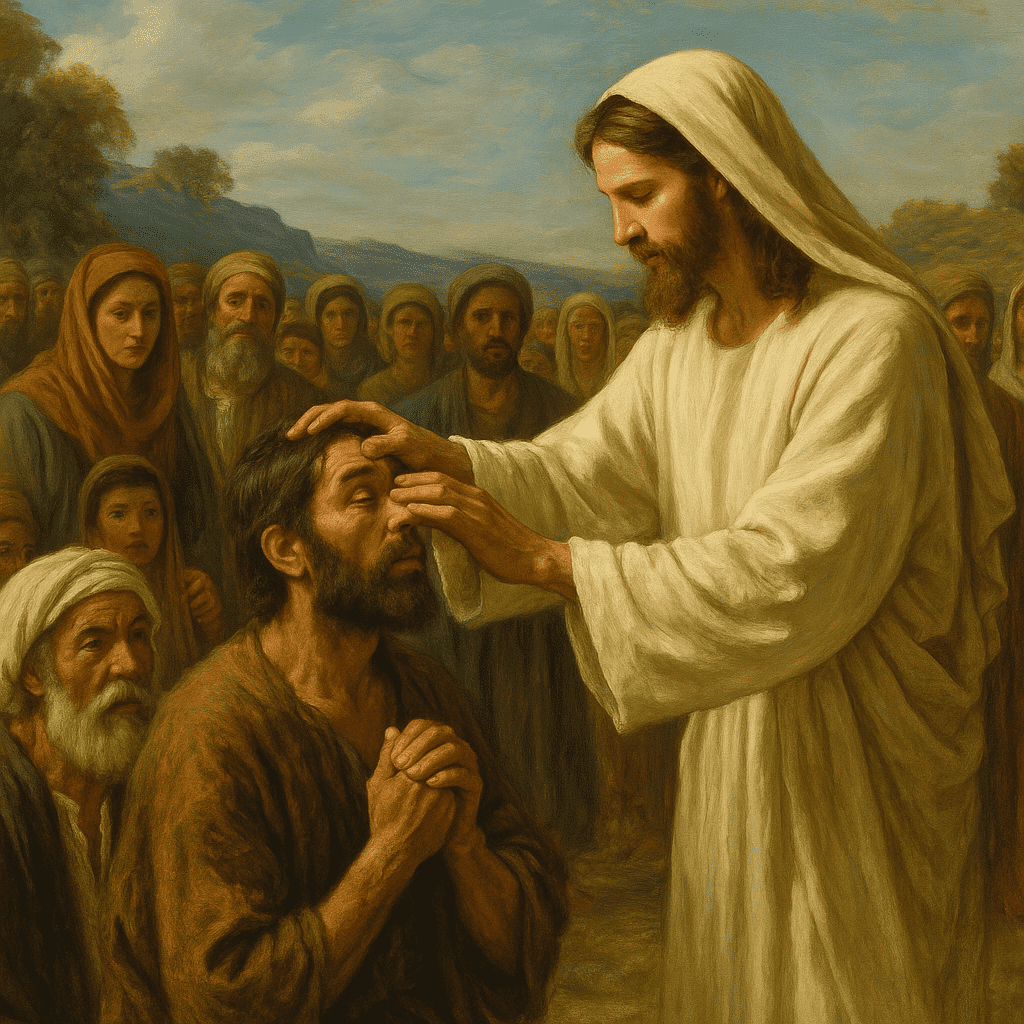Jesus Healing the Blind