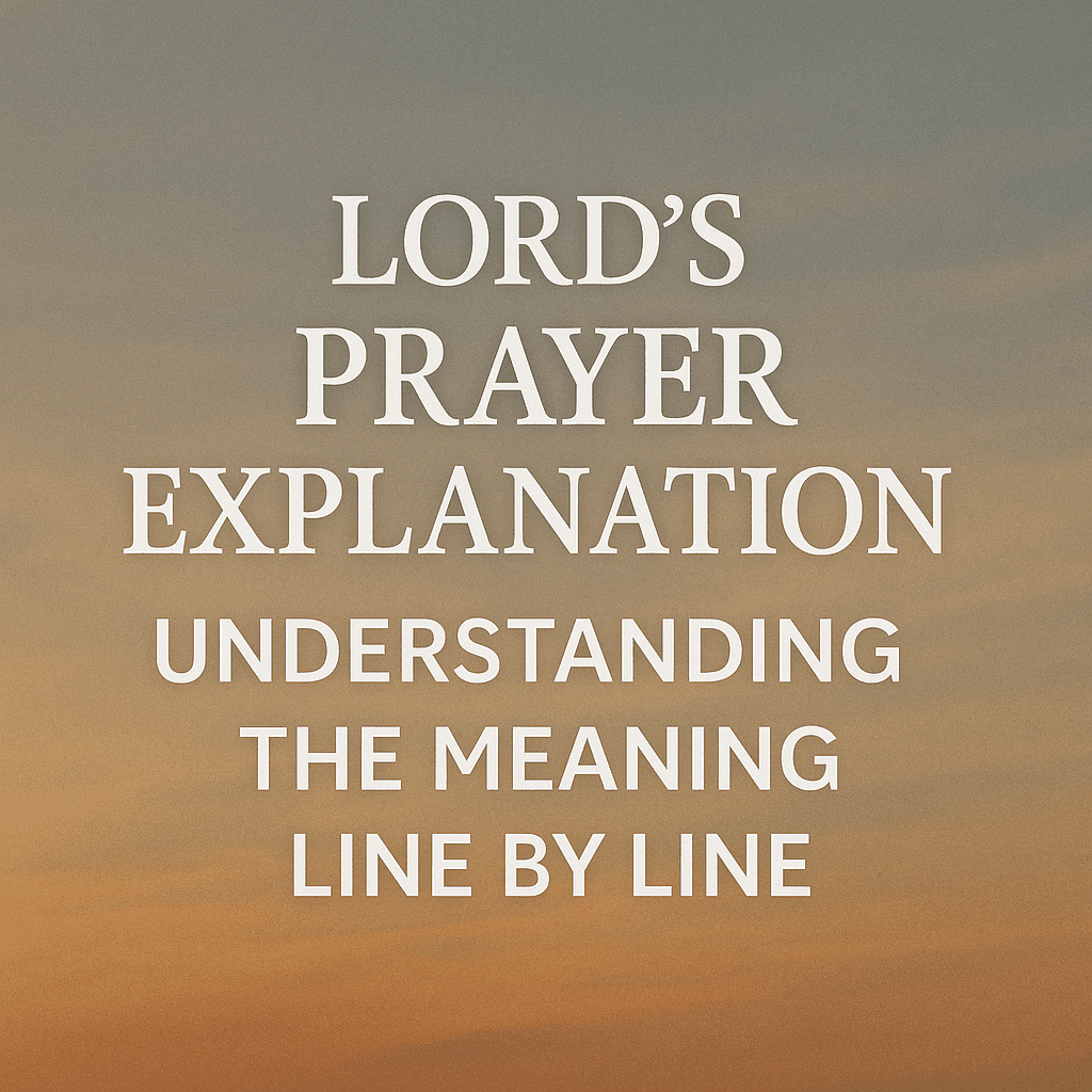 the Lords prayer
