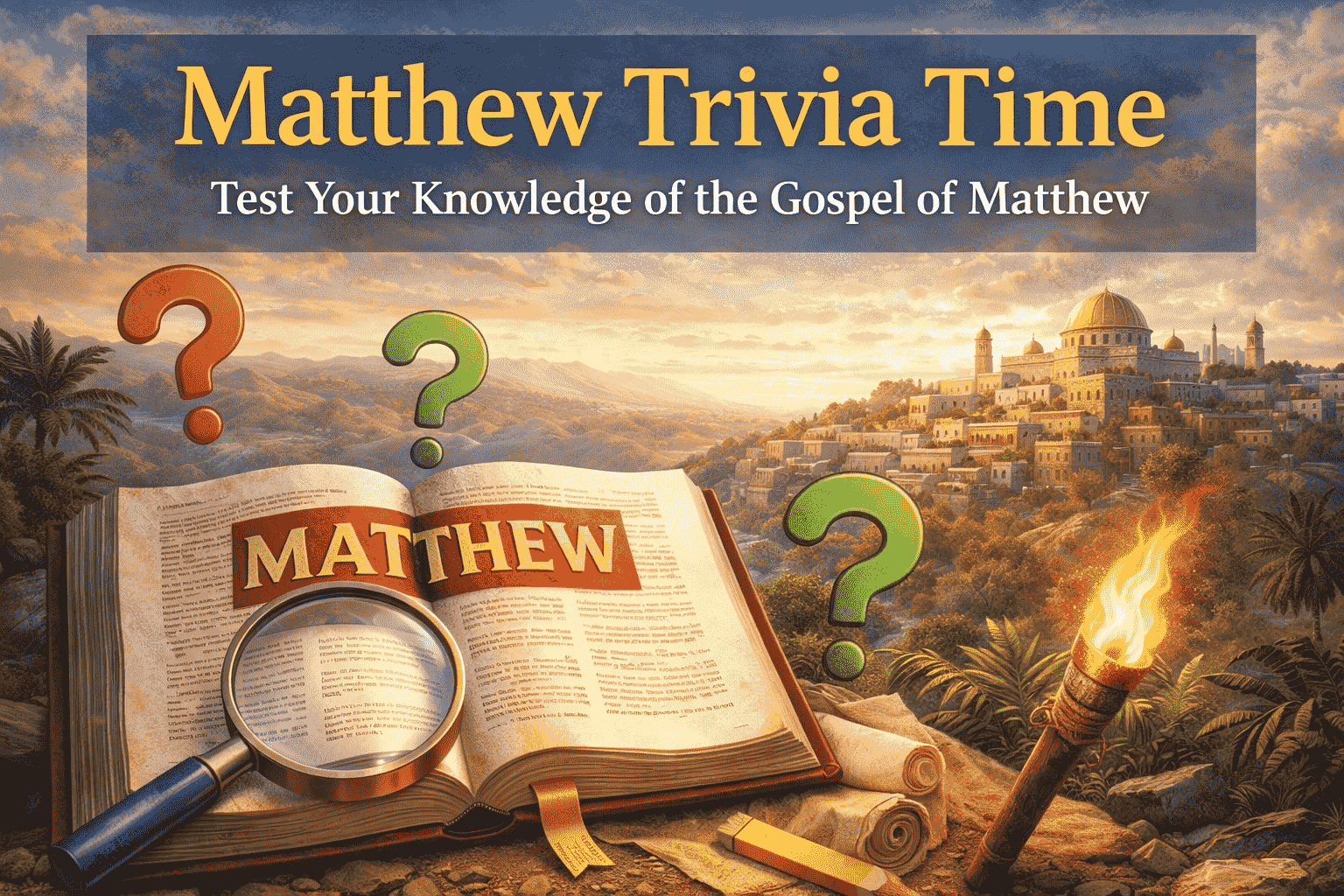 Matthew Trivia Time BTA34