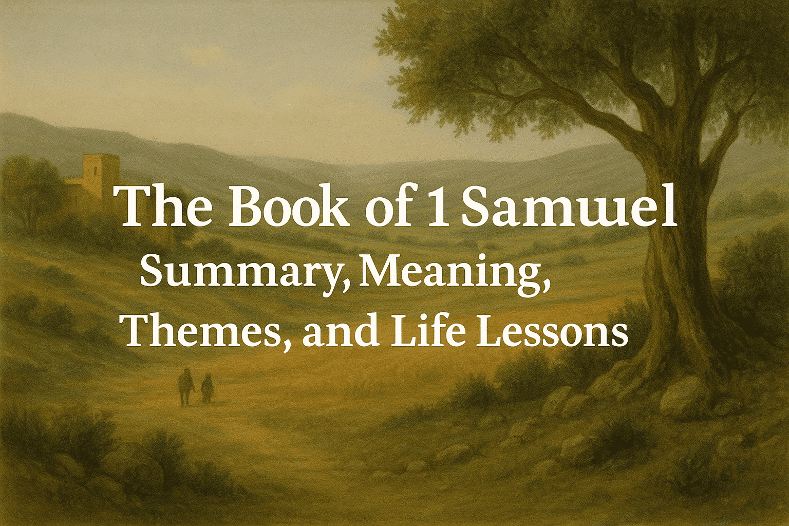 The Book of 1 Samuel BTA21