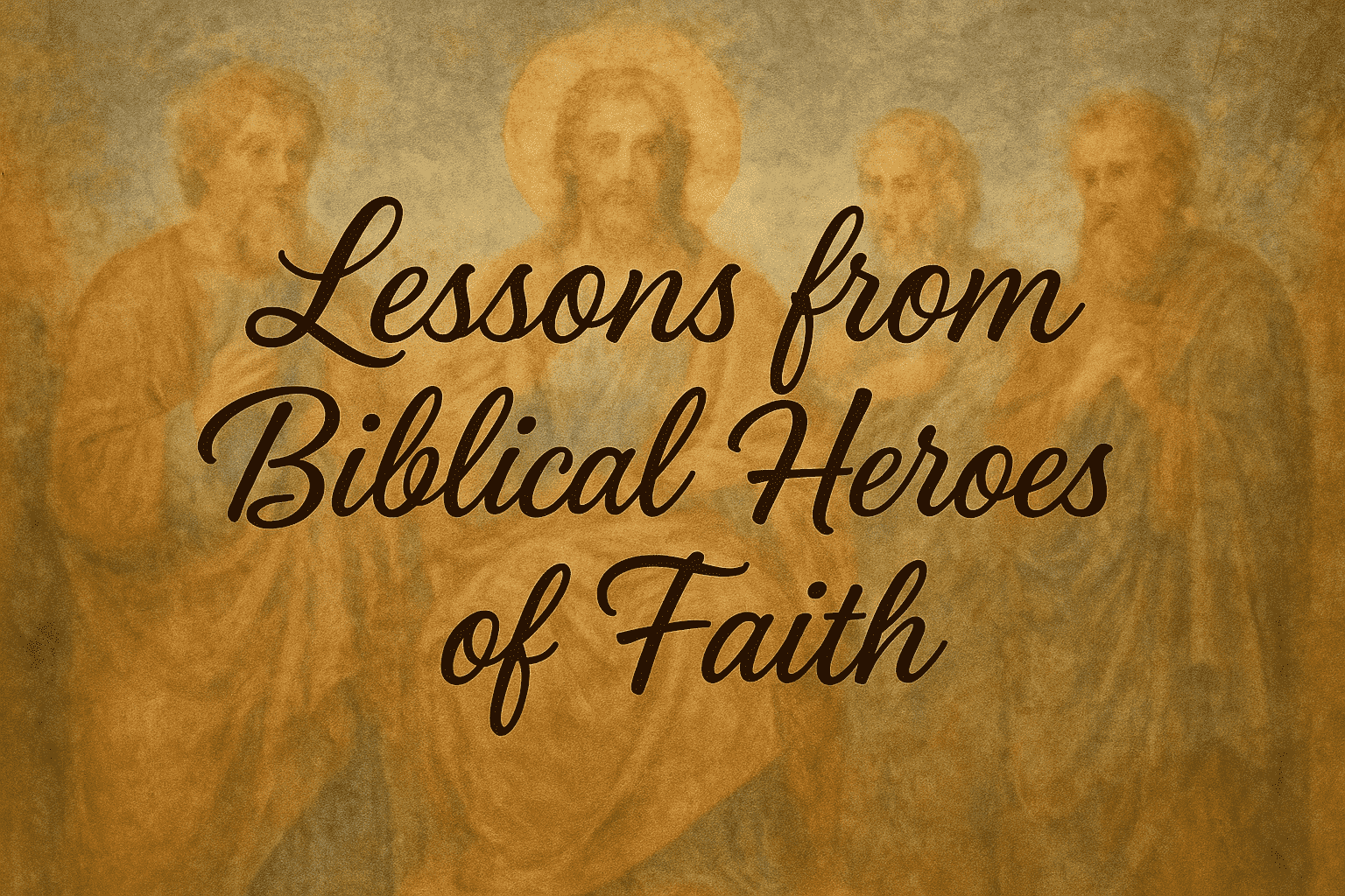 Lessons from Biblical Heroes of Faith: Timeless Wisdom for Today